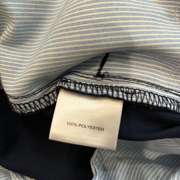 Peter Millar Golf Shorts Mens 40 Navy Blue Flat Front Outdoor Casual Preppy - Picture 6 of 8